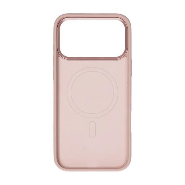 Mobilskal Silikon med Magsafe för iPhone 17 Pro Max - Rosa