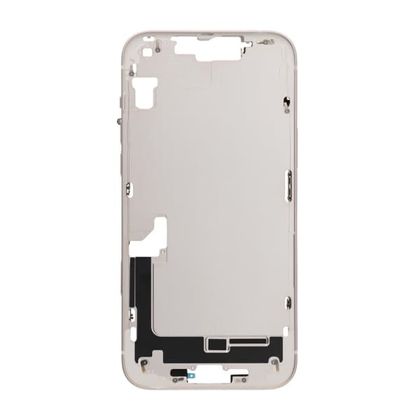 iPhone 14 Plus Mittenram med smådelar OEM - Vit
