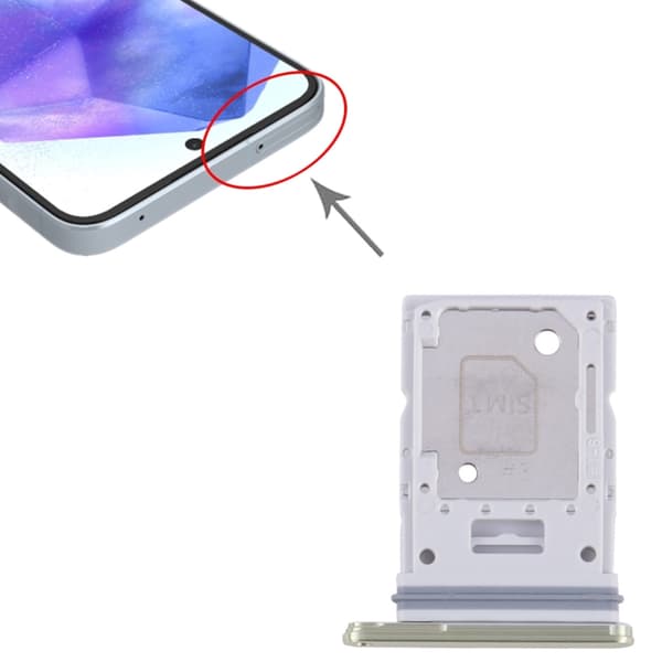 Samsung Galaxy A55 Simkortshållare - Gul