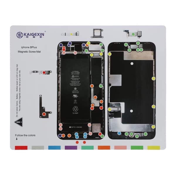 Magnetisk skruvmatta för iPhone 8 Plus