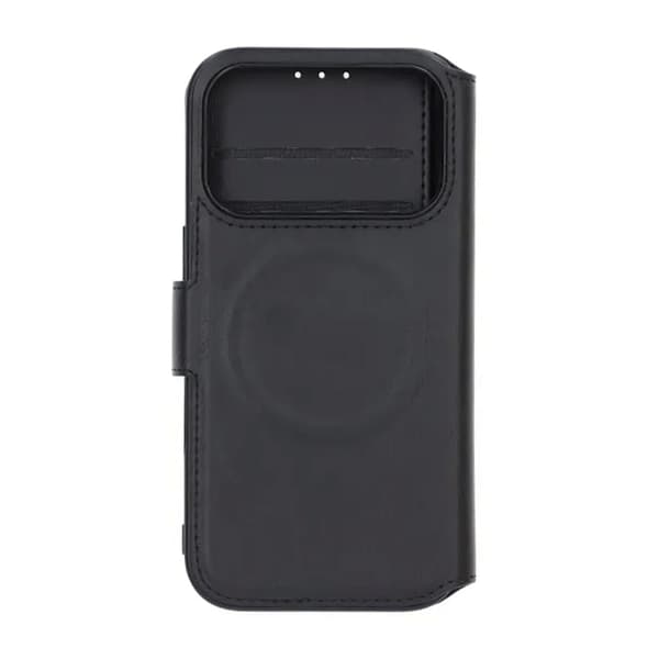 Rvelon Plånboksfodral för iPhone 17 Pro Max - Svart