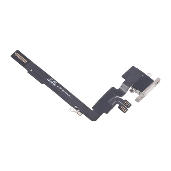 iPhone 16 Pro Laddningskontakt Flexkabel Original - Vit