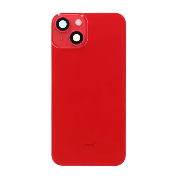 IPhone 14 Baksida Glas OEM - Röd