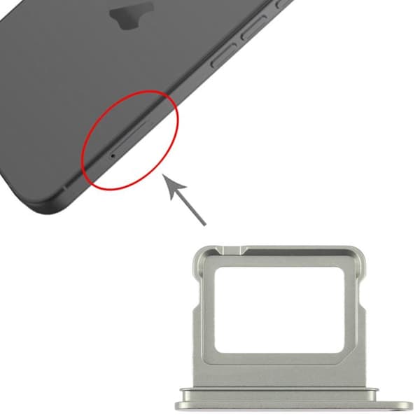 Simkortshållare för iPhone 17 - Grön