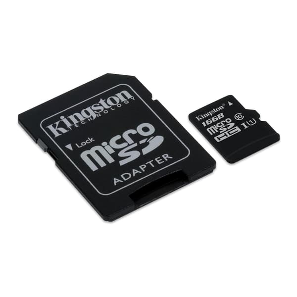Kingston 16GB Micro SDHC Class 4 Minneskort