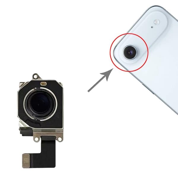 Bakre Original Kamera för iPhone 17 Air