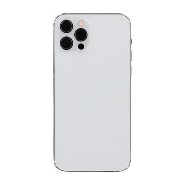 iPhone 12 Pro Baksida med Komplett Ram OEM - Vit
