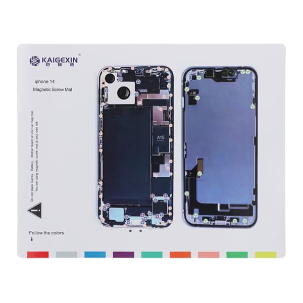 Magnetisk skruvmatta för iPhone 14