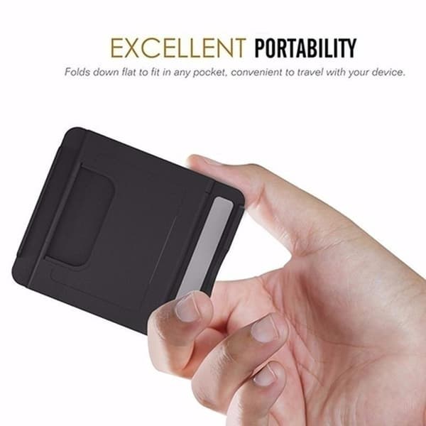 Mini bærbar, foldbar universal plastik telefon-tabletholder