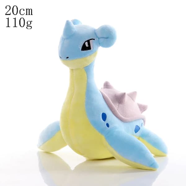 Blød Pikachu, Pichu, Charmander, Bulbasaur, Squirtle, Psyduck, Eevee Plyslegetøj - søde udstoppede dyr