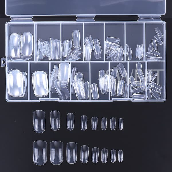 120/150 st Dual System Nagelforms Set för Akrylförlängning
