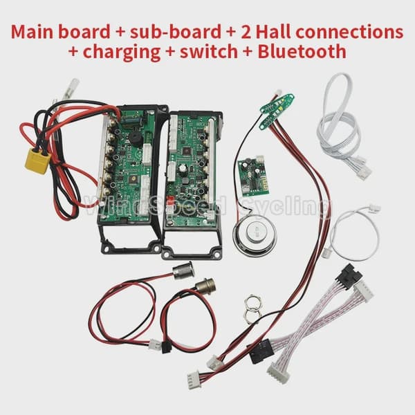 36V Dual System Elektrisk Balance Scooter Hoverboard Controller Board med Bluetooth 6/8/10 Tommer
