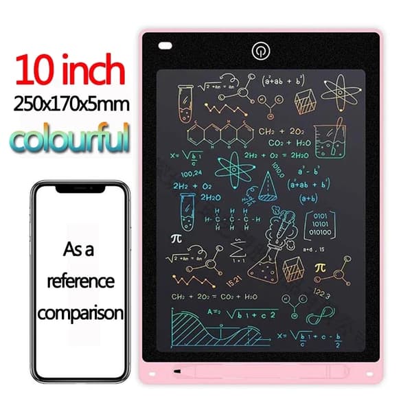 10-tums LCD-skrivplatta för barn - Magic Ritbräda, Skissblock, Graffiti Blackboard-present