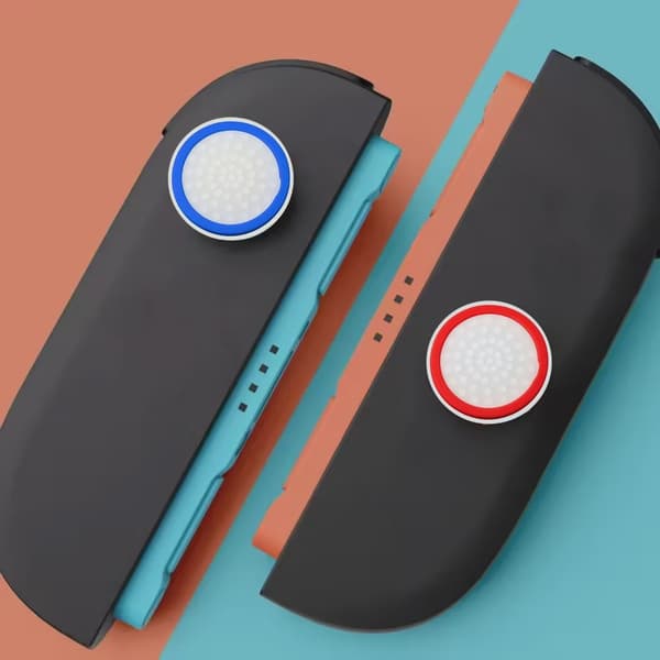 4/8/12 stk. joystick silikone lysende tommelfingergrebskapper til Nintendo Switch 2/PS4/XBOX PS5 controller til Switch-tilbehør
