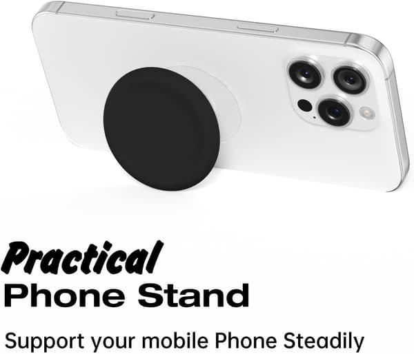 Popped Phone Socket Stand GripTok Mobil Fingerring Holder til iPhone 13-17 Pro Max