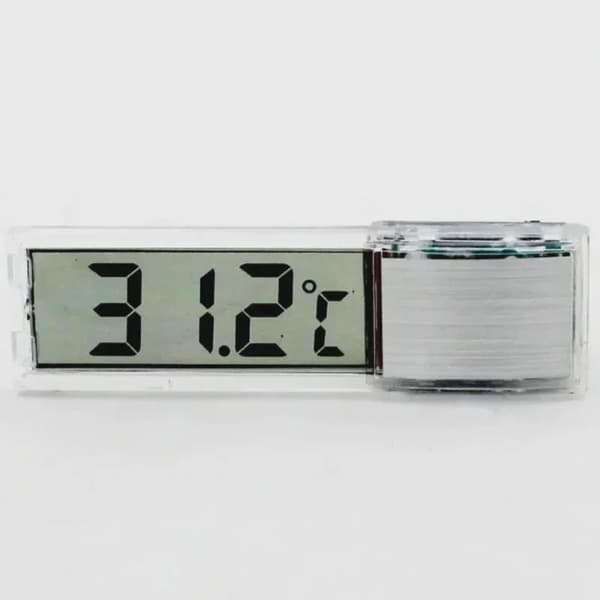 1 stk. akvarietermometer elektronisk LCD digital akvarietermometer akvarietermometer tilbehør