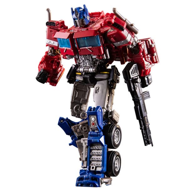 Transformering Robot Car Alloy Commander Optimus Prime Action Figur - Børnefødselsdagsgave
