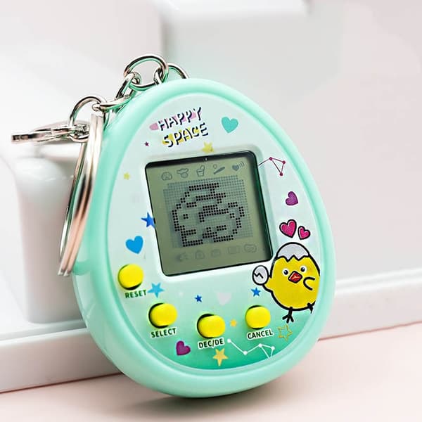 Digitalt elektronisk kæledyrslegetøj til børn - Pixel Screen Virtual Animal Game Machine