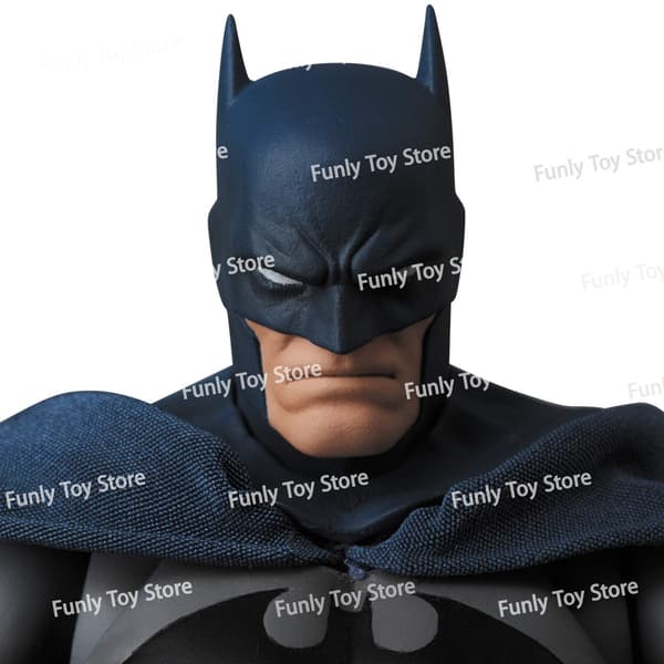 Mafex 105 Batman Hush Action Figur - blå og sorte versioner - DC Anime samlerobjekt legetøjsgave