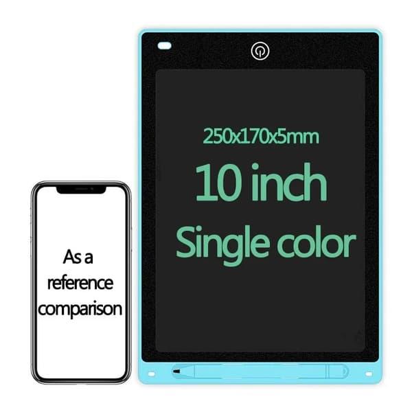 10" LCD-kirjoitustaulu lapsille - taikapiirustustaulu, luonnoslehtiö, graffititaulu -lahja