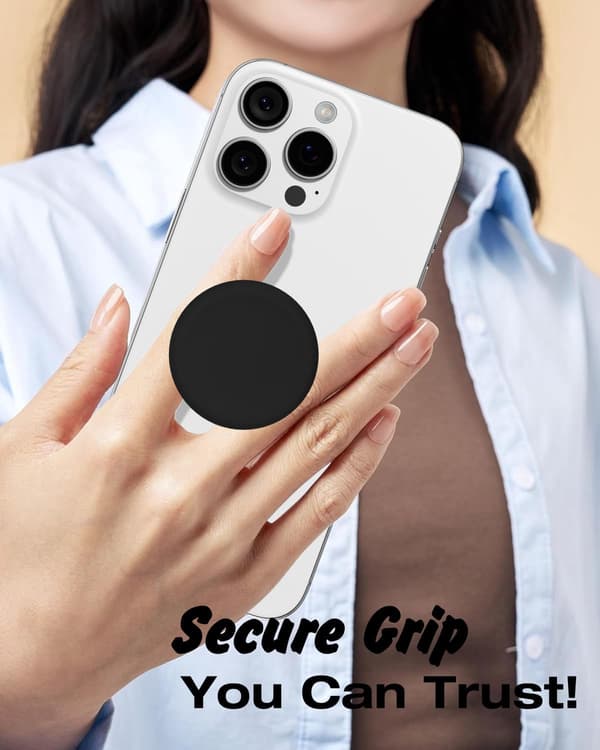 Popped Phone Socket Stand GripTok Mobil Fingerring Holder til iPhone 13-17 Pro Max