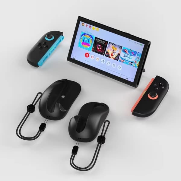 Til Switch 2 Sport Tilbehør Gaming Controller Mus Joystick Håndholder Racing Rat Håndledsbenstropper til NS 2 Switch 2