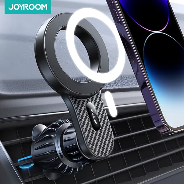 Joyroom Magnetisk Bilholder Universal Stærk Luftventilmontering til iPhone Samsung LG Google Pixel