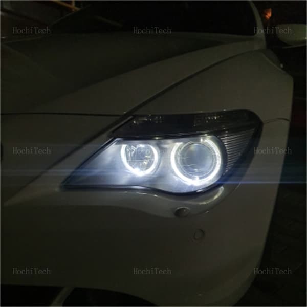 20W fejlfri hvide LED Angel Eye ringmarkeringspærer til BMW E87 E39 M5 E60 E61 E63 E64 M6 E65 E66 E83 X3 E53 X5