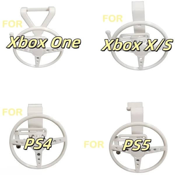 Ratbeslag til PS5/PS4/Xbox-controllere Spilcontroller Bilstik Adapter til racerrat Gamingtilbehør