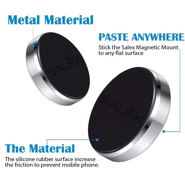 Magnetisk Bilholder Universal Stativ til iPhone Xiaomi Huawei Samsung Dashboardmontering