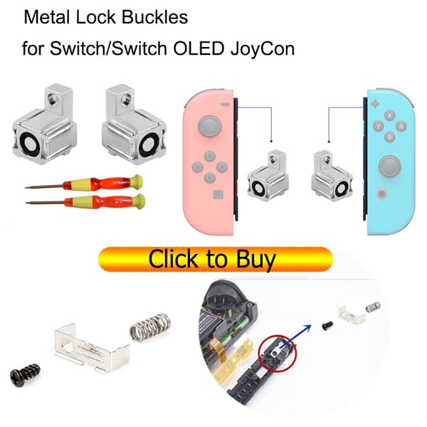 Joycon Joystick Udskiftning til Switch NS / Switch Lite / Switch OLED Venstre Højre Controller Reparationsdele 3D Analog Thumb Stick