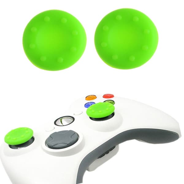 2 stk. til PS3 PS4 XBOX 360 gummi silikone hætte analog controller silikone hætte dæksel thumb stick greb joystick hætter tilbehør