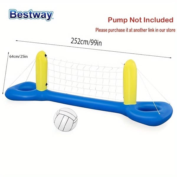 Bestway uppblåsbart basketbadset, flytande poolspel, vattenballongbadset, uppblåsbart poolspel, poolleksaker