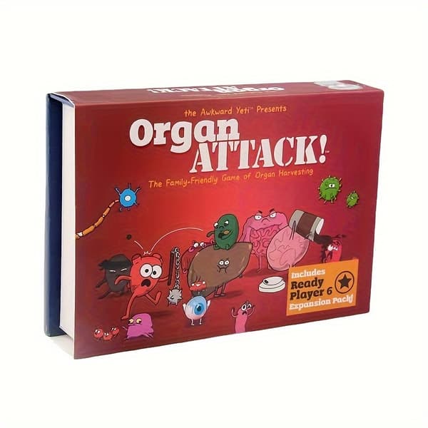 Organ attack! Bordsspel - Pop Bunny Brädspel
