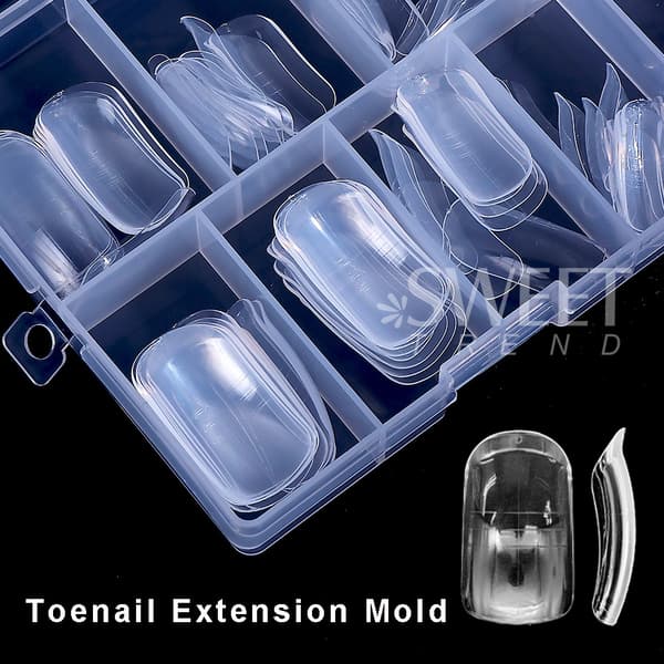 120/150 st Dual System Nagelforms Set för Akrylförlängning