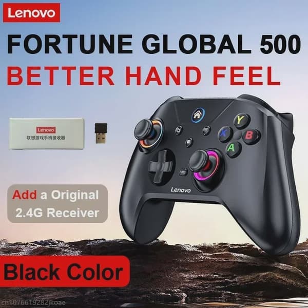Ny Lenovo S02 trådløs controller Bluetooth-gamepad til Nintendo Switch, PC, Android TV, IOS PC-joysticks med seks akser og dobbelt vibration
