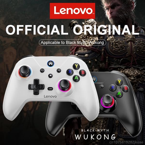 Ny Lenovo S02 trådløs controller Bluetooth-gamepad til Nintendo Switch, PC, Android TV, IOS PC-joysticks med seks akser og dobbelt vibration