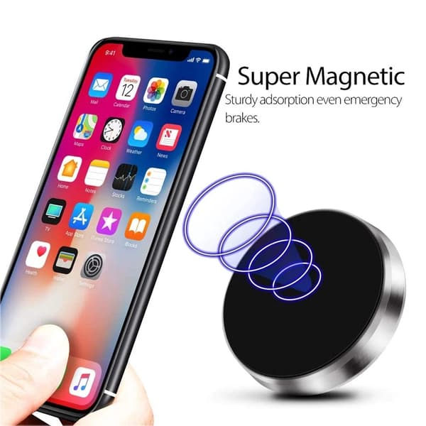 Magnetisk Bilholder Universal Stativ til iPhone Xiaomi Huawei Samsung Dashboardmontering