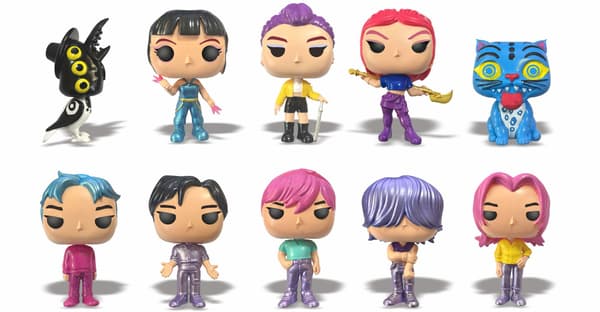 Anime Kpop Demon Hunter Figurmodellleksak - Spelbordsdekor och samlarpresent för barn