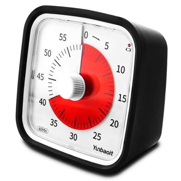 Visuell Time Timer 60 min - Perfekta Tidsverktyget för Barn