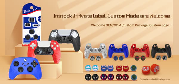 2 stk. til PS3 PS4 XBOX 360 gummi silikone hætte analog controller silikone hætte dæksel thumb stick greb joystick hætter tilbehør