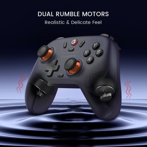 GameSir T4 Nova Lite trådløs gamepad-spilcontroller til Switch, Android, IOS, PC og Steam-spil Hall Effect-stick