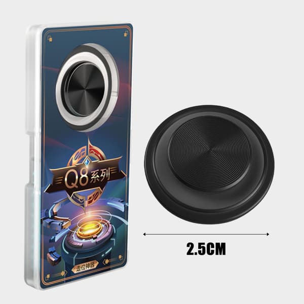 Smartphone-controller Joystick Spilstyring Touchskærm Joypad til iPad iPhone Android Tablet Jævn betjening Spilcontroller