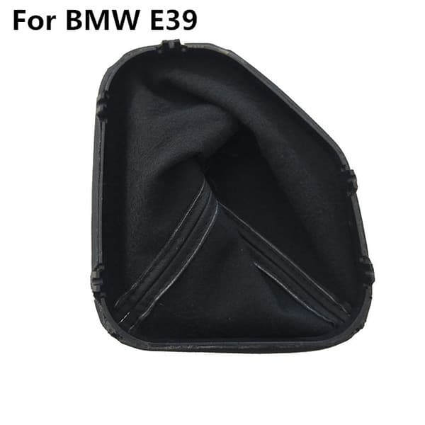 Läderväxelspaksknopp Gaiter Boot Cover Frame Spaken Shifter Krage För BMW E36 3-serie E30 E34 E39 E81 E82 E87 E88