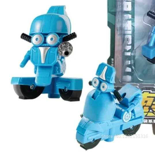 2-i-1 Mini Transformation Robot billegetøj til børn - Action Figur gave & deformeret model