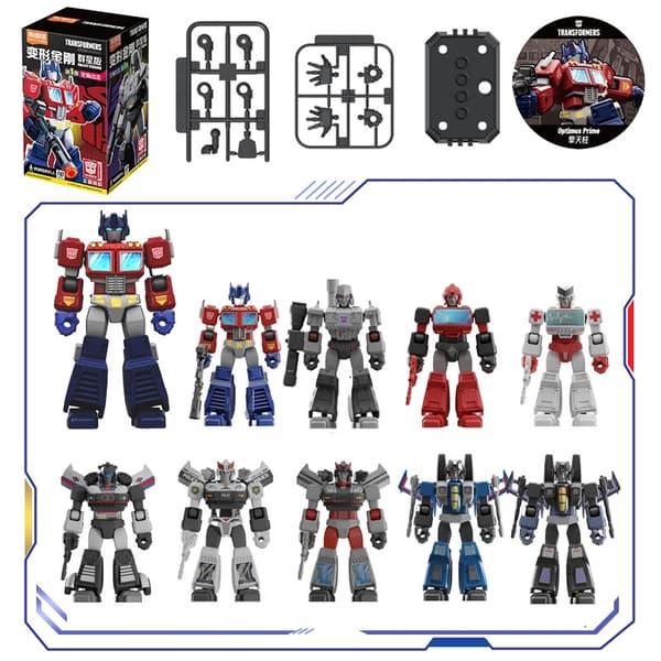 Optimus Prime Actionfigur - Transformers Robot Animation Model, Samlarleksaker och presenter