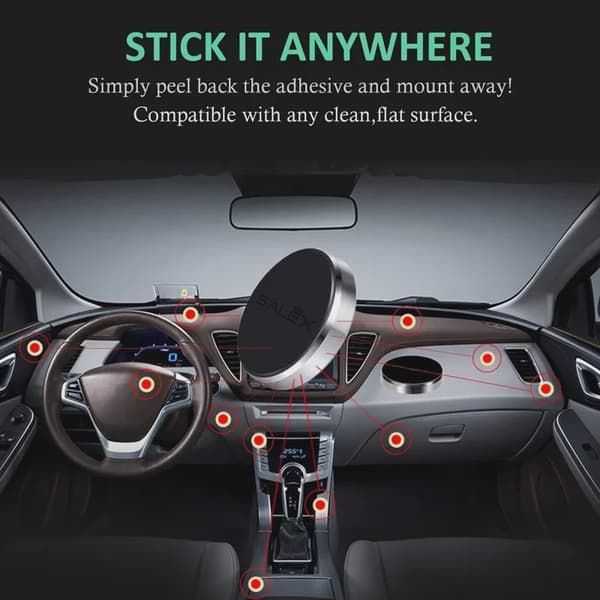 Magnetisk Bilholder Universal Dashboard Mount til iPhone Xiaomi Huawei Samsung