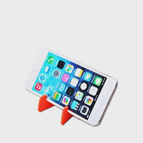 Bærbar justerbar universel foldbar telefon- og tabletholder til iPhone