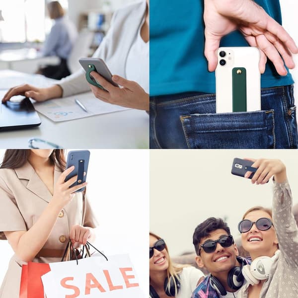 Universal håndledsfingergreb telefonholder stativ til iPhone Xiaomi mobiltelefon