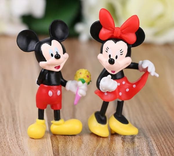 Disney 6pcs / set 7cm Mickey